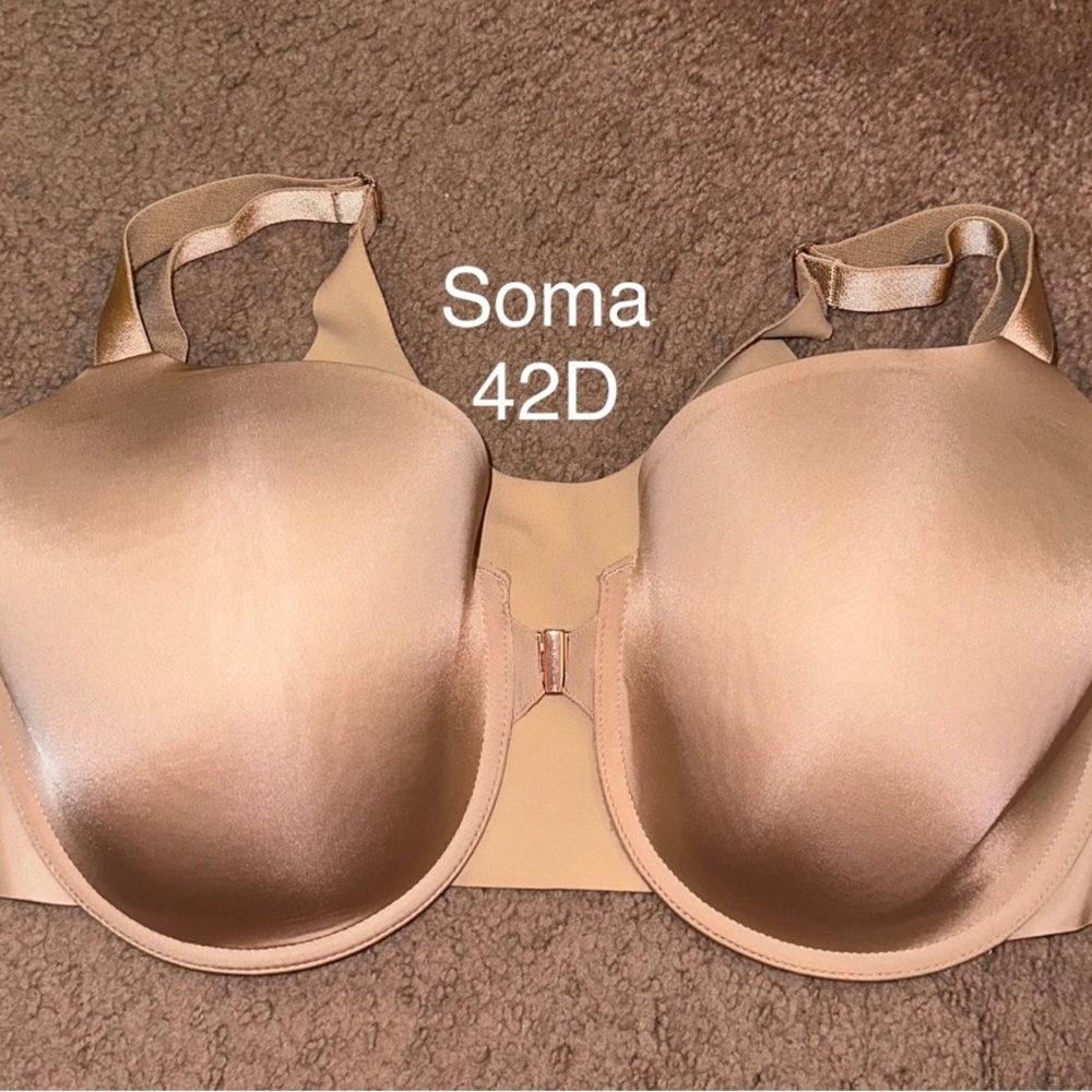 Soma Vanishing 360 Perfect Coverage Front Close Bra 42D